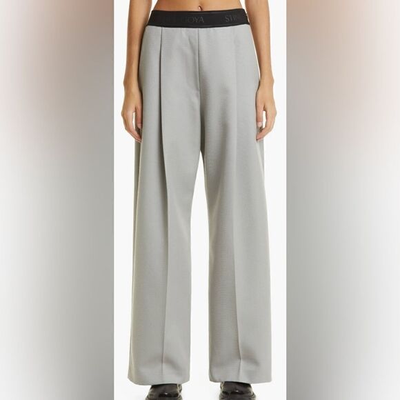 NWT Stine Goya Ciara Wide Leg Pants In Charcoal XS - Picture 7 of 12
